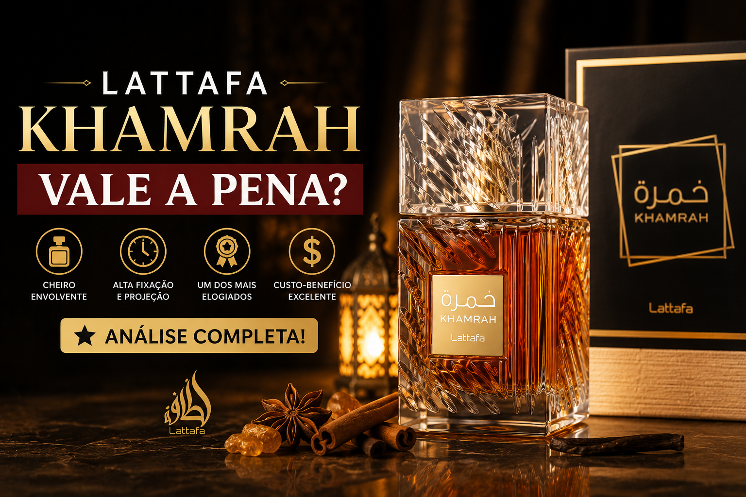 Lattafa Khamrah Vale a Pena? Review Completo 2026