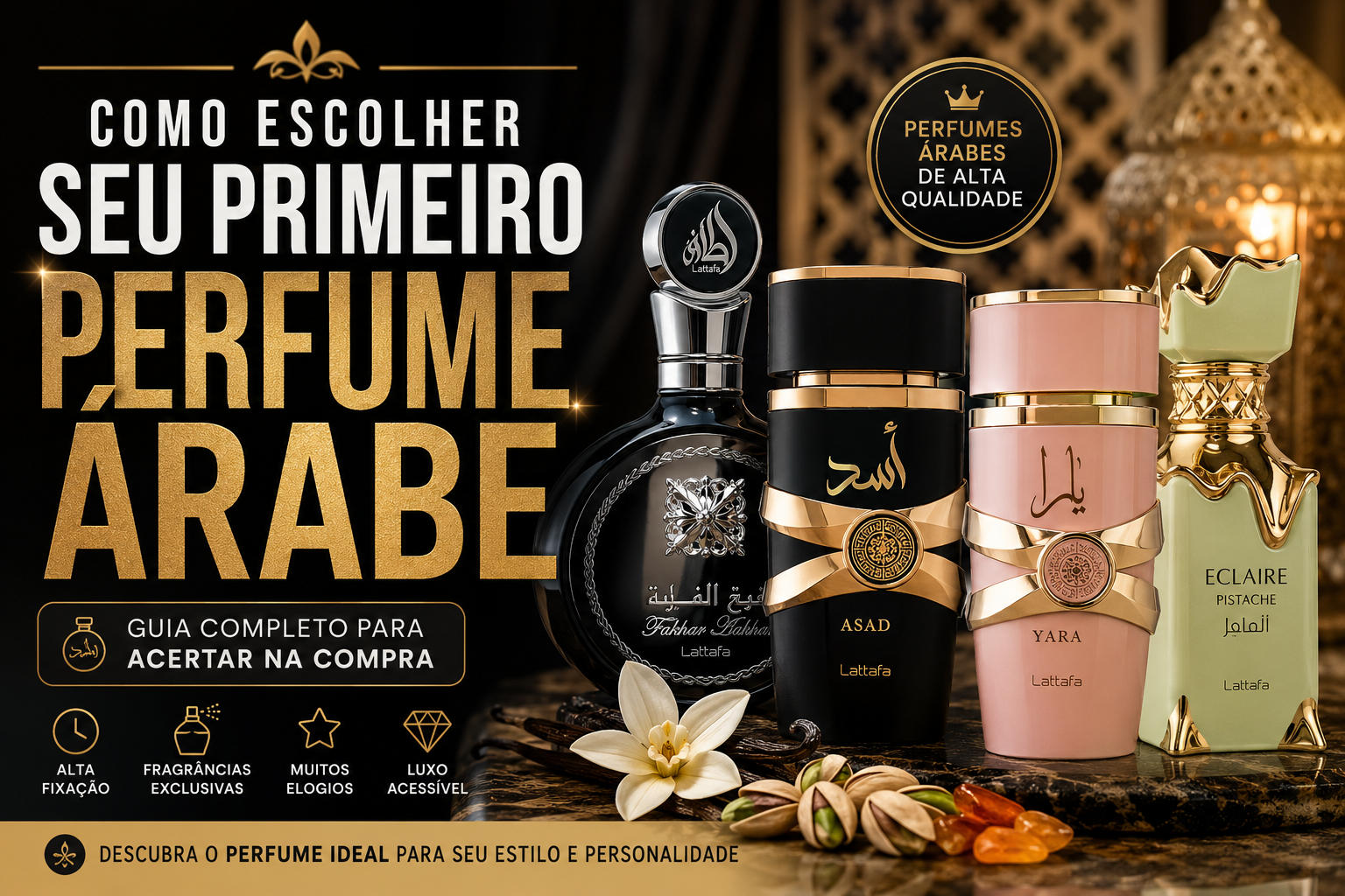 Como escolher seu primeiro perfume árabe